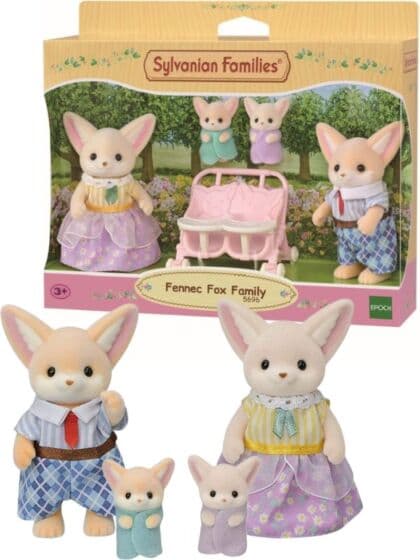 Sylvanian Families Ørkenrev familie - 4 figurer