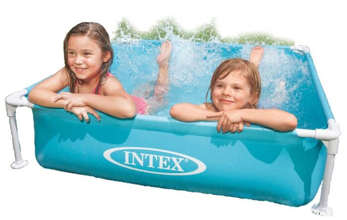 Intex Small Frame Pool - mini rammebasseng - 122 x 122 x 30 cm