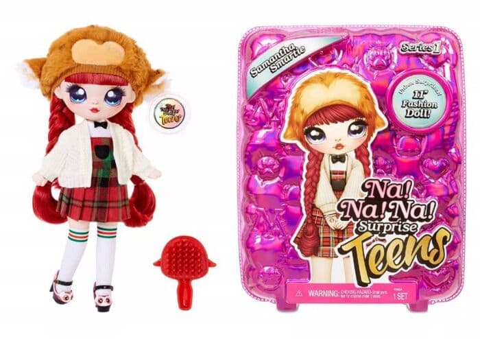 Na Na Na Surprise Teens Doll - Samantha Smartie dukke - 28 cm