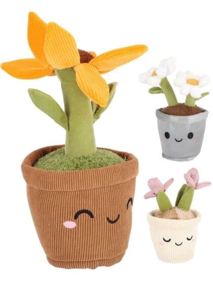 Pluchiez Plante-bamse – myk og koselig plante i potte 35 cm