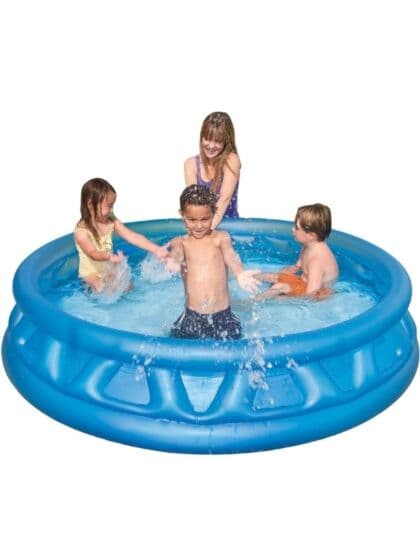 Intex Soft Side Pool - oppblåsbart rundt basseng med myke vegger - 188 x 46 cm