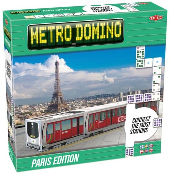 Metro Domino: Paris edition - dominospill med stasjoner