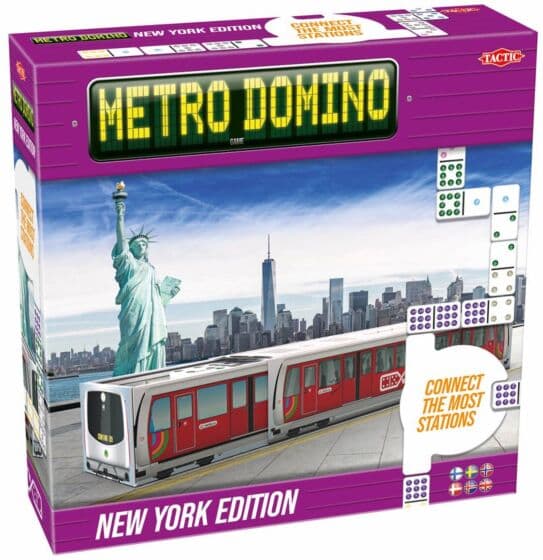 Metro Domino: New York edition - dominospill med stasjoner