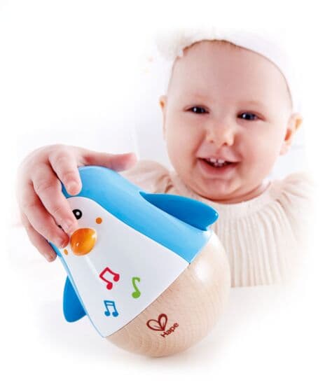 Hape musikkpingvin - lekepingvin som gynger og lager lyd