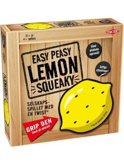 Easy Peasy Lemon Squeaky selskapsspill - fra 12 år