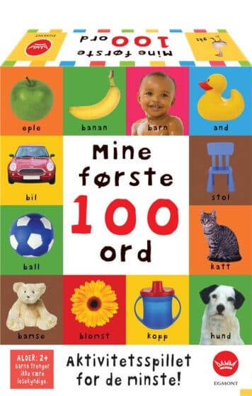 Mine første 100 ord - aktivitetsspillet for de minste