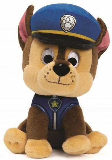 PAW Patrol kosebamse - Chase - 15 cm
