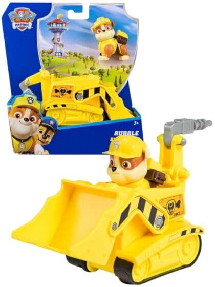 PAW Patrol Rubble Bulldoser - kjøretøy med figur