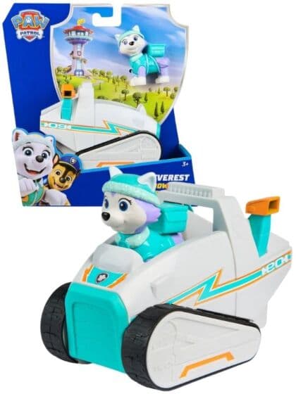 PAW Patrol Everest Redningskjøretøy - snøplog med figur