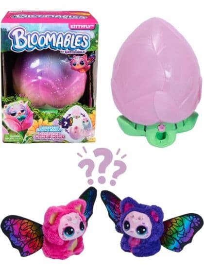 Hatchimals Bloomables Kittyfly – interaktiv blomst med lys, lyd og overraskelsesleke