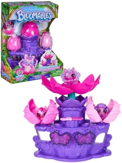 Hatchimals Bloomables Flower Fest – interaktiv blomst med 3 figurer