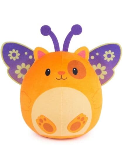 Gabbys Dukkehus Hamster-Katt bamse med lyd – oransje fe - 15 cm