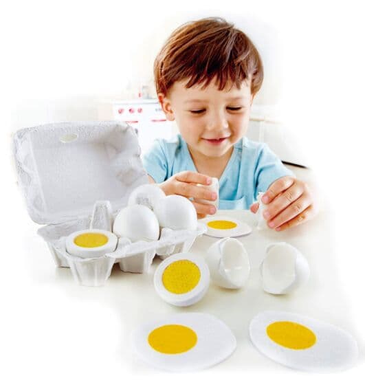 Hape Eggekartong med 6 egg