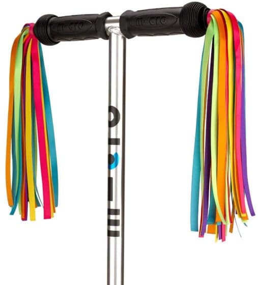 Micro Ribbons neon - bånd til sparkesykkel-styret