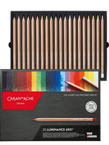 Caran d'Ache Luminance 6901 - 20 fargeblyanter