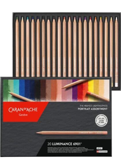 Caran d'Ache Luminance 6901™ Portrait - 20 fargeblyanter