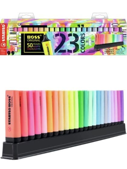 STABILO BOSS Original Markeringstusjer - 23 farger