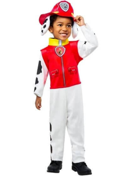 Paw Patrol Marshall kostyme med hatt og ryggsekk – 3–4 år / 104 cm