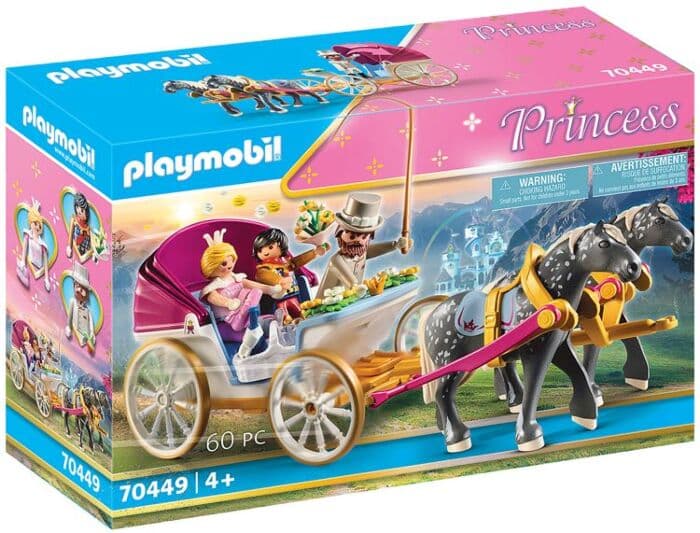 Playmobil Princess Romantisk hest og vogn - 70449