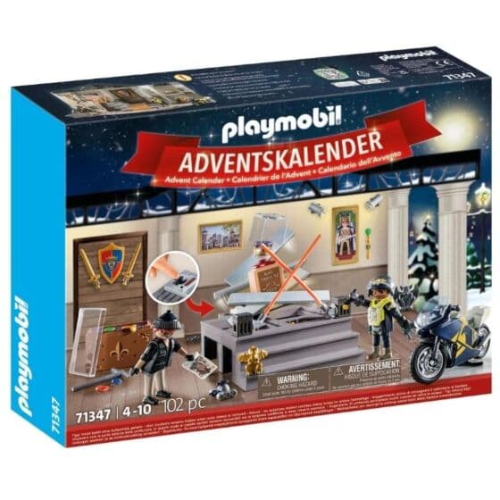 Playmobil Julekalender Politi museumstyveri 71347