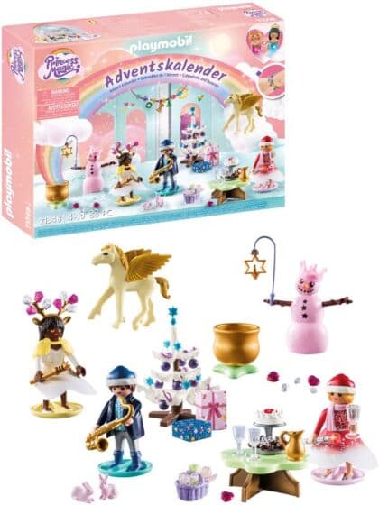 Playmobil Princess Magic Julekalender: Julefest under regnbuen 71348