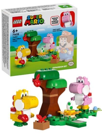 LEGO Super Mario 71428 Ekstrabanesettet Yoshis egg-stravagante skog