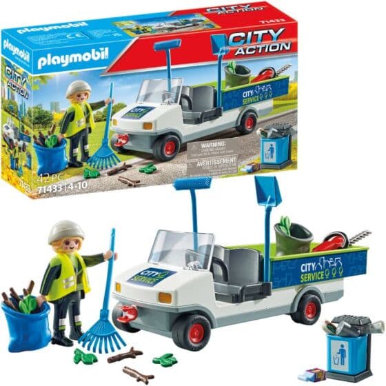 Playmobil City Action Elektrisk veirengjøringsbil 71433