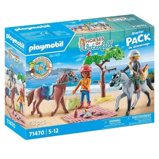 Playmobil Ridetur til stranden med Amelia og Ben 71470