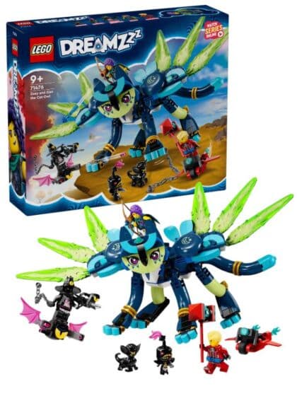 LEGO DREAMZzz 71476 2-i-1 Zoey og kattuglen Zian