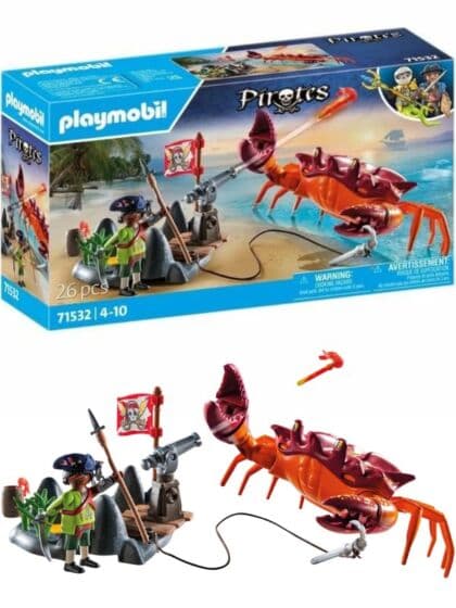Playmobil Pirates Kampen mot Kjempe-krabben 71532