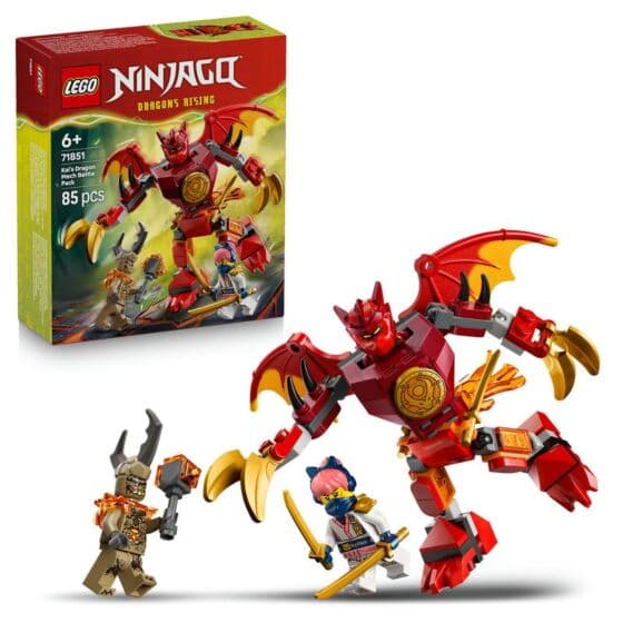 LEGO NINJAGO 71851 Stridspakke med Kais dragerobot