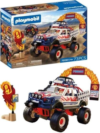 Playmobil Offroad Truck – Actionfylt rallyløp med hinder 72061