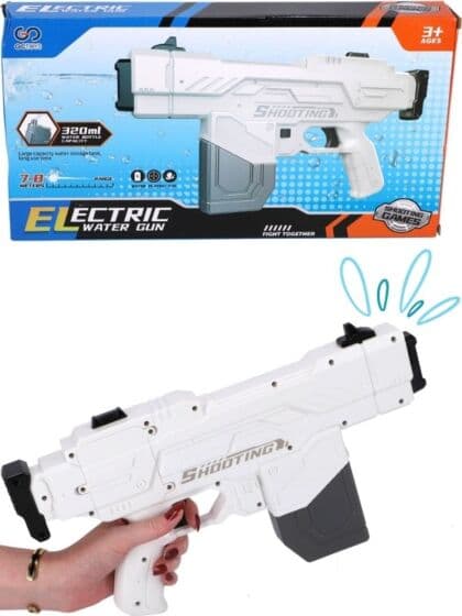 Elektrisk vannpistol 320 ml - 40 cm lang