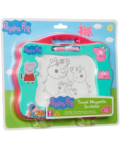 Peppa Gris Magnetisk tegnebrett med stempler
