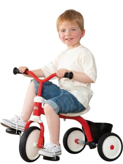 Smoby trehjulssykkel med oppbevaringskurv