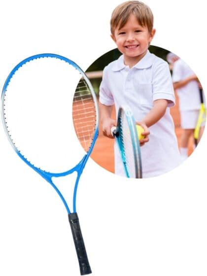 Alert Tennisracket i bag - 63 cm