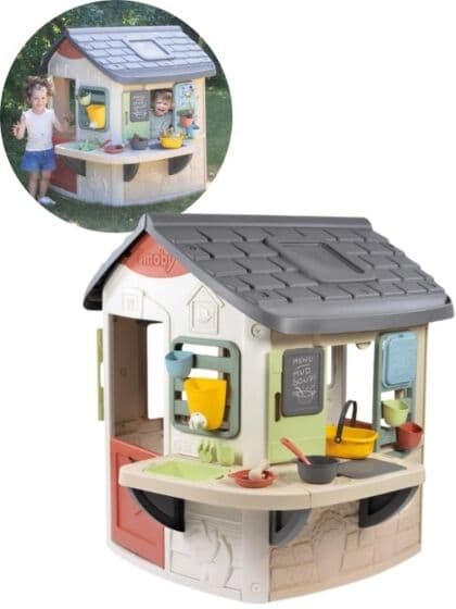 Smoby Mud Cooking House – utendørs lekehus med utekjøkken