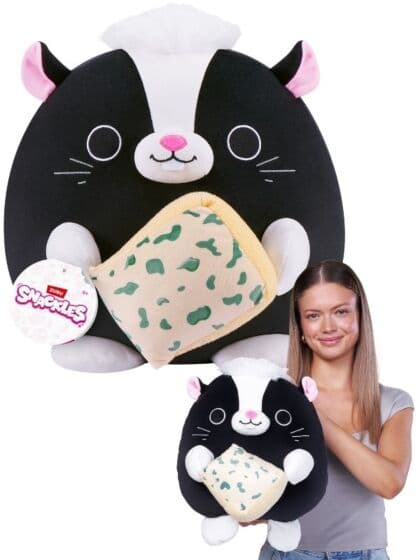 Zuru Snackles Fleur bamse med snack - 35cm