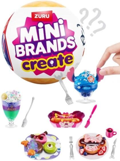 ZURU Mini Brands Create Disney Snacks Serie 1 – overraskelsesball