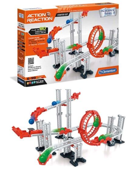 Clementoni Action and Reaction Startersett - byggesett kulebane