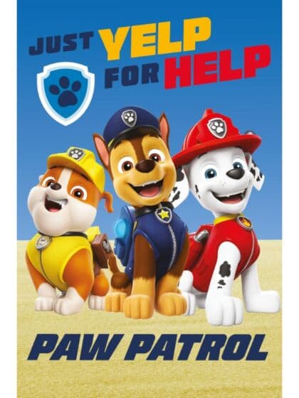 PAW Patrol Pledd - 120x150 cm