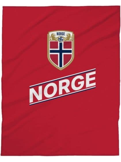 NFF Norge Landslag pledd 120x150 cm