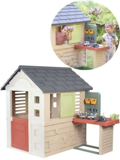 Smoby Life Nature Lekehus med verksted