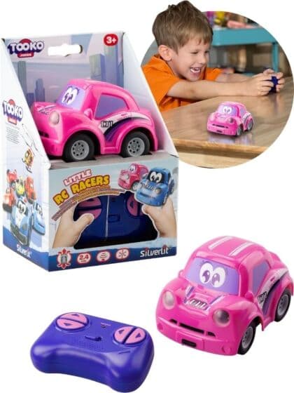 Silverlit Tooko Junior liten radiostyrt bil - rosa