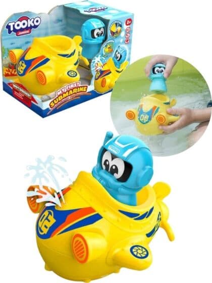 Silverlit Tooko Junior Min første ubåt med lys og sprayfunksjon - 20 cm