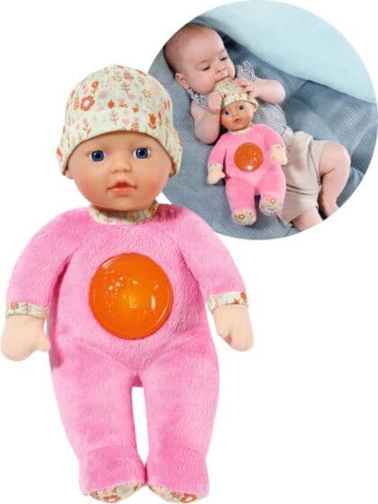 BABY Born Night Friends - myk dukke til de minste med nattlys og lyd - 30 cm