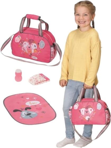 BABY Born stellebag med stellematte og mer til dukker opptil 43 cm