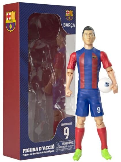 Fotball Samlefigur Robert Lewandowski - FC Barcelona 20 cm