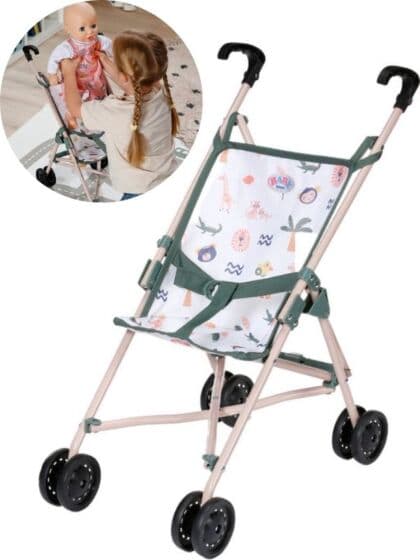 BABY Born Stroller – sammenleggbar dukkevogn for barn