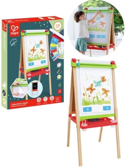 Hape Little Artist’s Easel – kreativt staffeli for små kunstnere